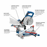 Bosch GCM18V-08N 18V Brushless 8-1/2" Sliding Miter Saw (Bare Tool) - 2