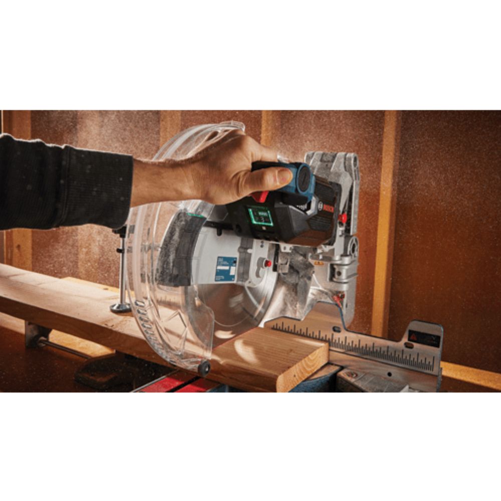 Bosch GCM18V-12GDCN14 18V PROFACTOR 12" Dual-Bevel Glide Miter Saw Kit w/ (1) 8.0 Ah CORE Performance Battery - 11