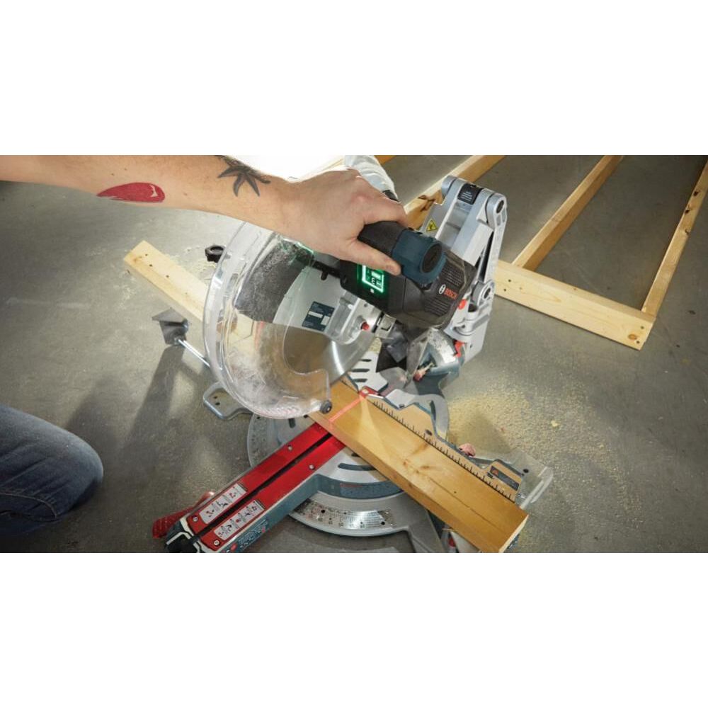 Bosch GCM18V-12GDCN PROFACTOR 18V 12 In. Dual-Bevel Glide Miter Saw (Bare Tool) - 5