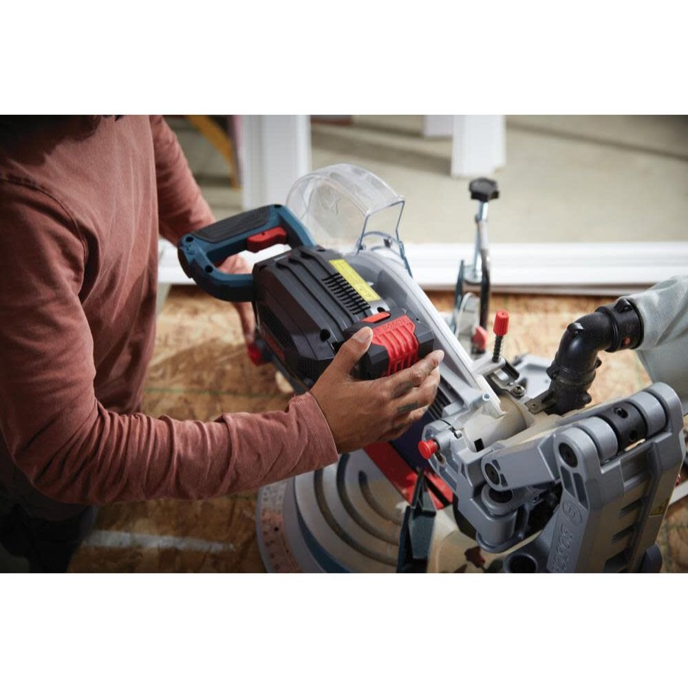 Bosch GCM18V-12GDCN PROFACTOR 18V 12 In. Dual-Bevel Glide Miter Saw (Bare Tool) - 20