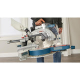 Bosch GCM18V-12SDN14 18V 12" Dual Bevel Sliding Miter Saw Kit with 8 Ah Battery and Charger - 15