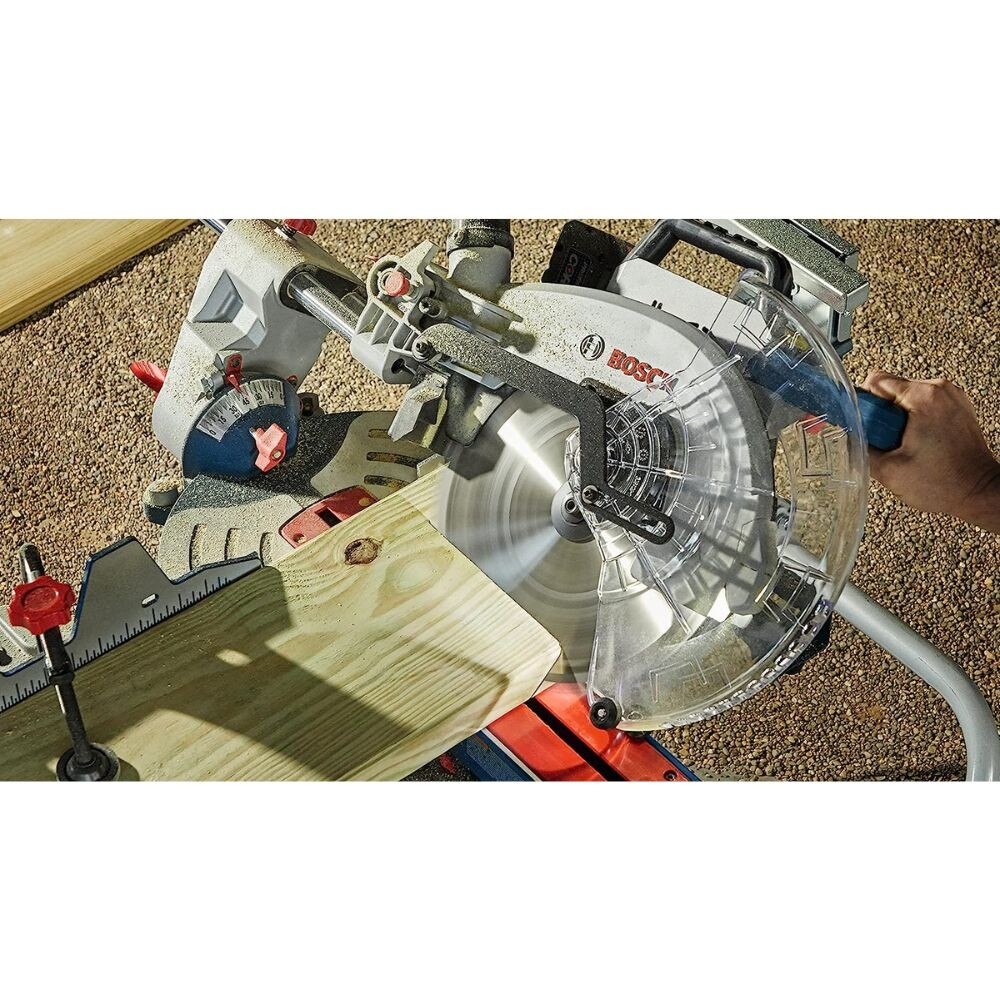 Bosch GCM18V-12SDN14 18V 12" Dual Bevel Sliding Miter Saw Kit with 8 Ah Battery and Charger - 16