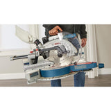 Bosch GCM18V-12SDN14 18V 12" Dual Bevel Sliding Miter Saw Kit with 8 Ah Battery and Charger - 17