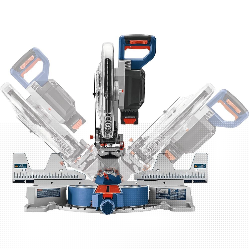 Bosch GCM18V-12SDN PROFACTOR 18V 12 In. Dual-Bevel Slide Miter Saw (Bare Tool) - 5