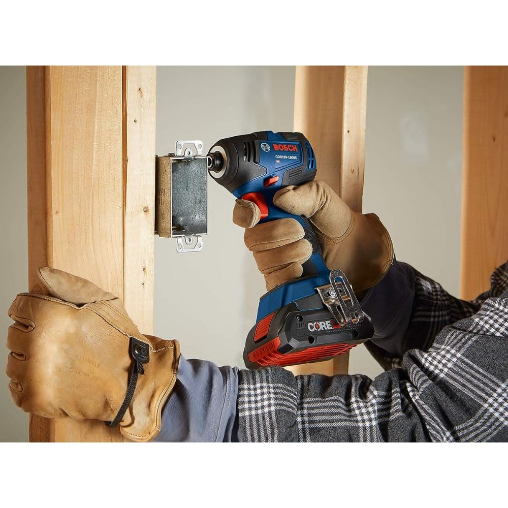 Bosch GDR18V-1800CN 18V EC Brushless Connected-Ready 1/4 In. Hex Impact Driver (Bare Tool) - 8