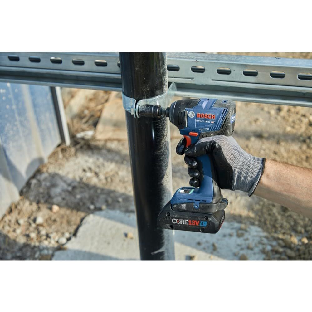 Bosch GDR18V-1860CN 18V Brushless Connected-Ready 1/4 In. Hex Impact Driver (Bare Tool) - 6