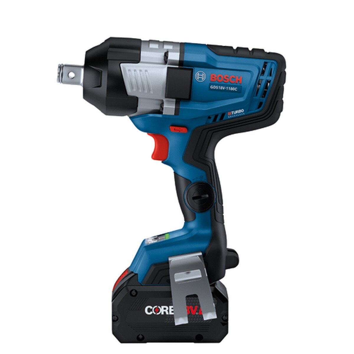 Bosch GDS18V-1180CB28 18V 3/4" High Torque Impact Wrench Kit with Friction Ring and Thru-Hole (2 Batteries, 1 Charger) - 2