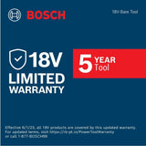 Bosch GDS18V-330CN 18V Brushless Connected-Ready 1/2 In. Mid-Torque Impact Wrench with Friction Ring and Thru-Hole (Bare Tool) - 7