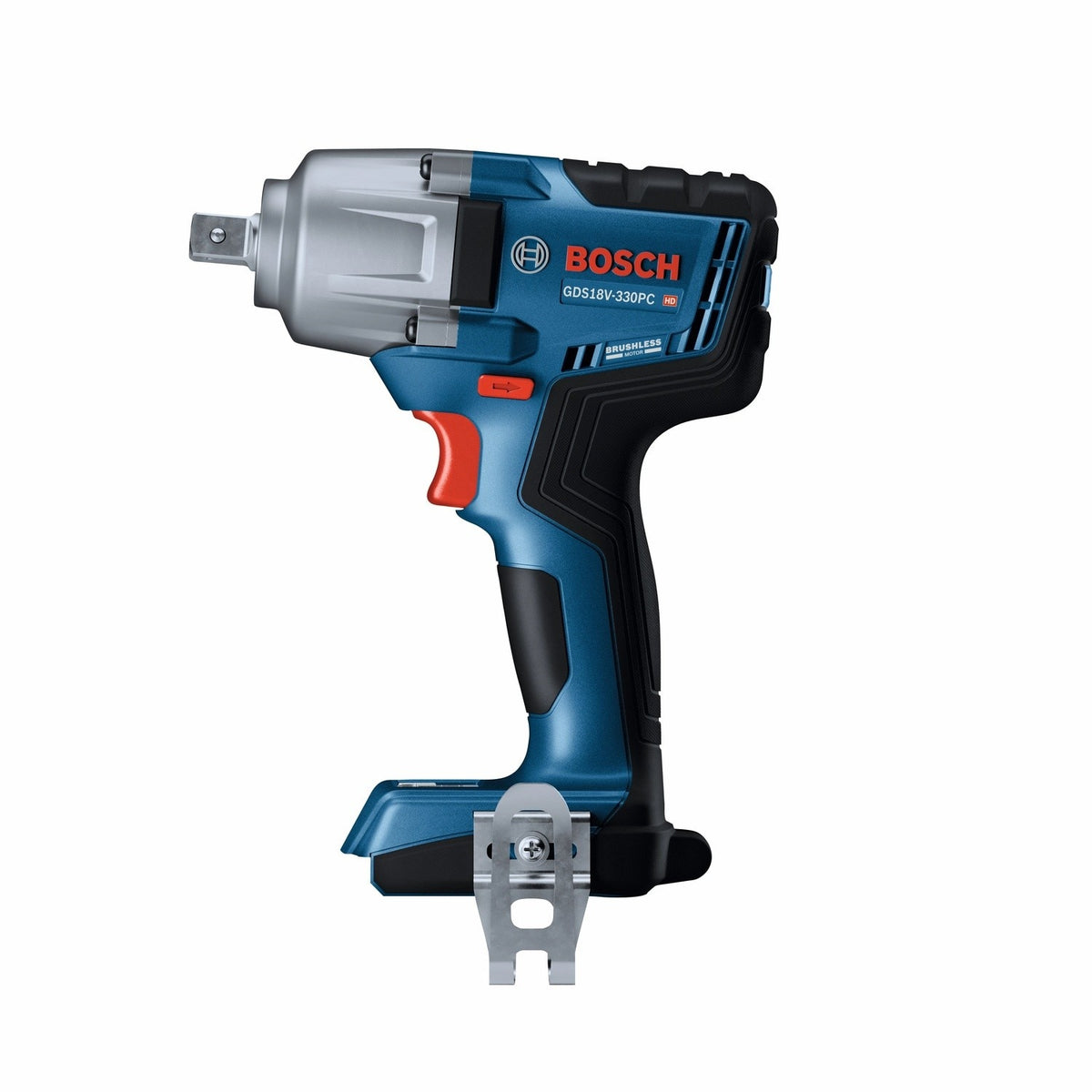 Bosch GDS18V-330PCN 18V Brushless 1/2" Mid-Torque Impact Wrench with Pin Detent Bare Tool