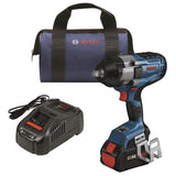 Bosch GDS18V-740CB14 PROFACTOR 18V Connected 1/2" Impact Wrench Kit with Friction Ring and (1) CORE18V 8 Ah High Power Battery