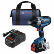 Bosch GDS18V-770CB14 18V 3/4" Connected Impact Wrench Kit with 8 Ah Battery and Charger