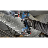 Bosch GDX18V-1800B12 18V Two-In-One 1/4" and 1/2" Bit/Socket Impact Driver/Wrench Kit with 2 Ah Standard Power Battery - 14