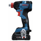 Bosch GDX18V-1800CB15 18V Connected-Ready Two-In-One 1/4 In. and 1/2 In. Bit/Socket Impact Driver/Wrench Kit with (1) CORE18V 4.0 Ah Compact Battery - 5