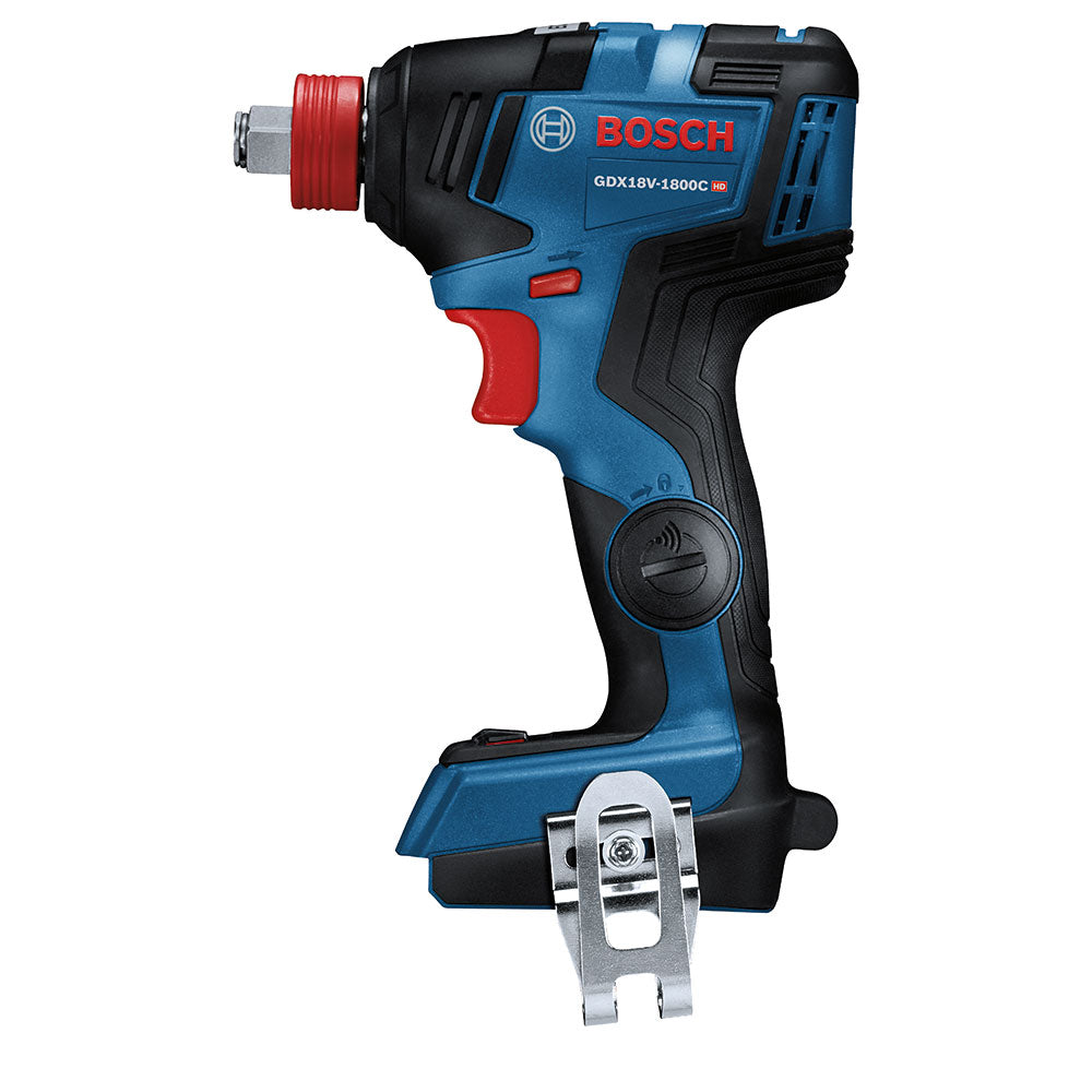 Bosch GDX18V-1800CN 18V 1/4" and 1/2" 2-In-1 Bit/Socket Impact Driver, Bare Tool - 3