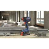 Bosch GDX18V-1860CB15 18V Brushless Advanced Connected-Ready Socket-Ready Impact w/ (1) 4.0 Ah CORE Compact Battery - 4