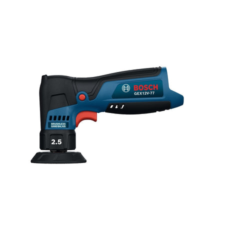 Bosch GEX12V-77N 12V Compact Cordless Brushless 3" Random Orbital Sander Bare Tool