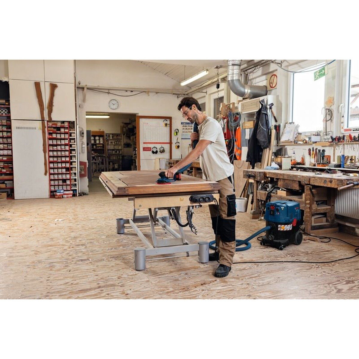 Bosch GEX18V-150-3N 18V Brushless 6" Random Orbit Sander Bare Tool with 3 mm Orbit - 4