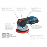 Bosch GEX18V-5B15 18V Brushless 5 In. Random Orbit Sander Kit with (1) CORE18V 4.0 Ah Compact Battery - 4