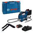 Bosch GFP18V-10L12 18V 14 oz Cordless Grease Gun Kit with Battery and Charger 47" Hose