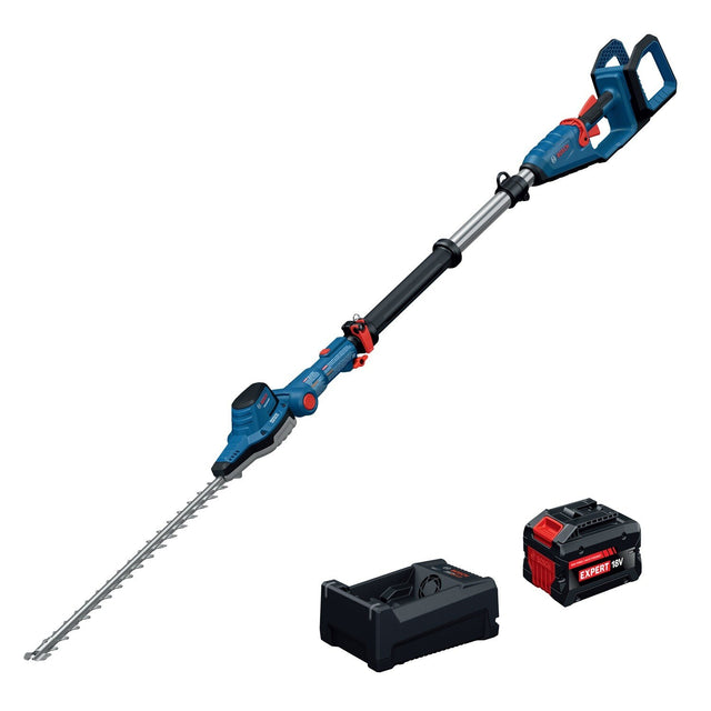 Bosch GHE18V-50TPN18X 18V 20" Cordless Pole Hedge Trimmer Kit with 8 Ah Battery and Charger