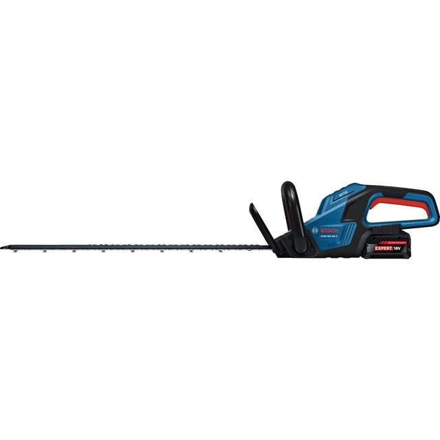 Bosch GHE18V-60-2N18X 18V 24" Cordless Hedge Trimmer Kit with 8 Ah Battery and Charger