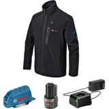 Bosch GHJ12V-203XLN12 12V Max Heated Jacket Kit with Portable Power Adapter - Size 3X Large