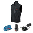 Bosch GHV12V-20LN12 12V Max Heated Vest Kit with Portable Power Adapter - Size Large