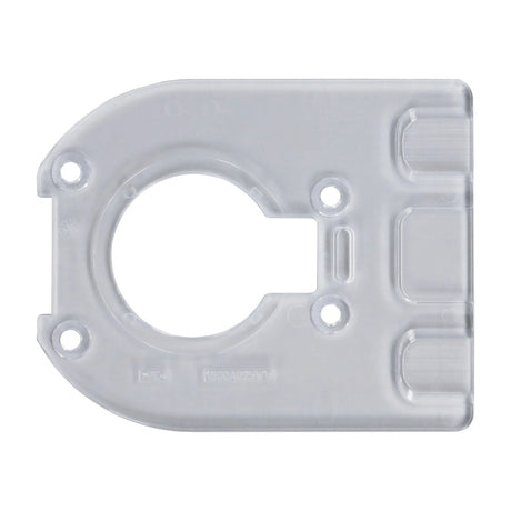 Bosch GKFD01 D-Shaped Transparent Palm Router Subbase Attachment for Colt Palm Routers