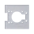 Bosch GKFSQ01 Transparent Palm Router Square Subbase for Edge Profiling