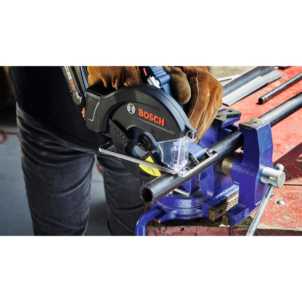 Bosch GKM18V-20N 18V 5-3/8" Metal-Cutting Circular Saw (Bare Tool) - 9