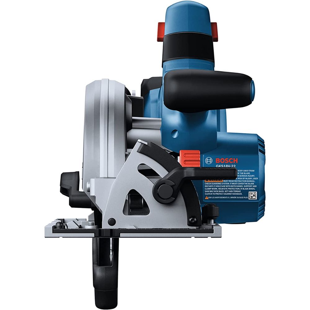 Bosch GKS18V-22B25 18V Brushless Blade-Right 6-1/2" Circular Saw Kit with (2) CORE18V 4.0 Ah Compact Batteries - 3
