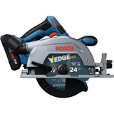 Bosch GKS18V-22B25 18V Brushless Blade-Right 6-1/2" Circular Saw Kit with (2) CORE18V 4.0 Ah Compact Batteries - 5