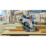 Bosch GKS18V-22B25 18V Brushless Blade-Right 6-1/2" Circular Saw Kit with (2) CORE18V 4.0 Ah Compact Batteries - 7