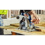 Bosch GKS18V-22B25 18V Brushless Blade-Right 6-1/2" Circular Saw Kit with (2) CORE18V 4.0 Ah Compact Batteries - 10