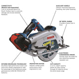 Bosch GKS18V-25CB14 PROFACTOR 18V Connected-Ready 7-1/4 In. Circular Saw Kit with (1) CORE18V 8 Ah High Power Battery - 2