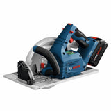 Bosch GKS18V-25GCB14 PROFACTOR 18V Connected-Ready 7-1/4 In. Circular Saw Kit with Track Compatibility and (1) CORE18V 8 Ah High Power Battery - 4