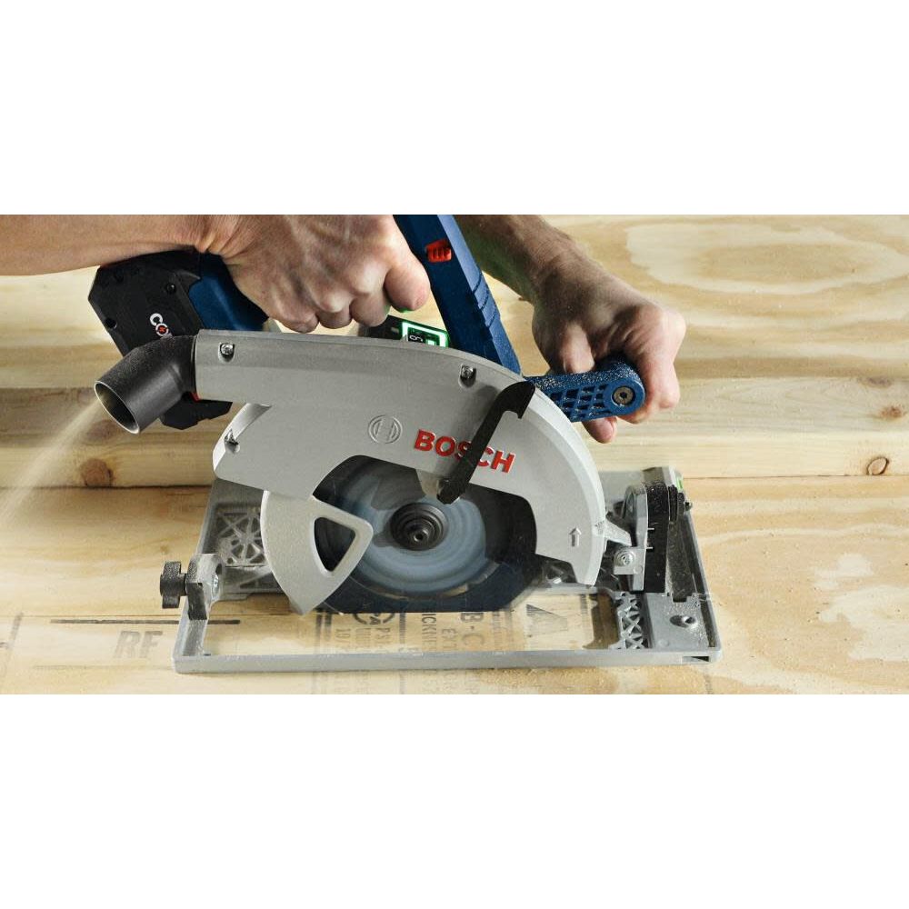 Bosch GKS18V-25GCB14 PROFACTOR 18V Connected-Ready 7-1/4 In. Circular Saw Kit with Track Compatibility and (1) CORE18V 8 Ah High Power Battery - 14