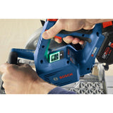 Bosch GKS18V-25GCB14 PROFACTOR 18V Connected-Ready 7-1/4 In. Circular Saw Kit with Track Compatibility and (1) CORE18V 8 Ah High Power Battery - 18