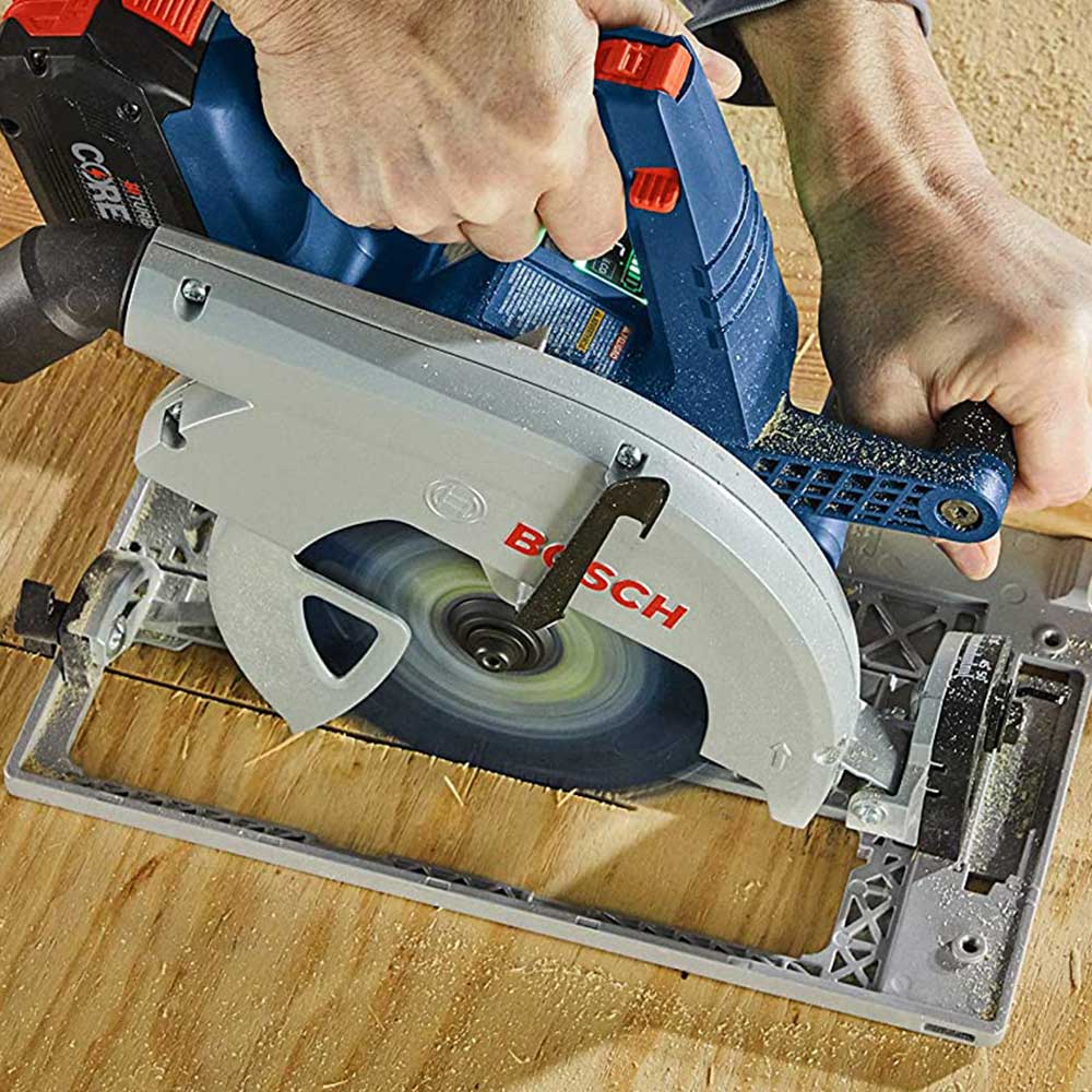 Bosch GKS18V-25GCN PROFACTOR 18V Connected-Ready 7-1/4 In. Circular Saw with Track Compatibility (Bare Tool) - 11