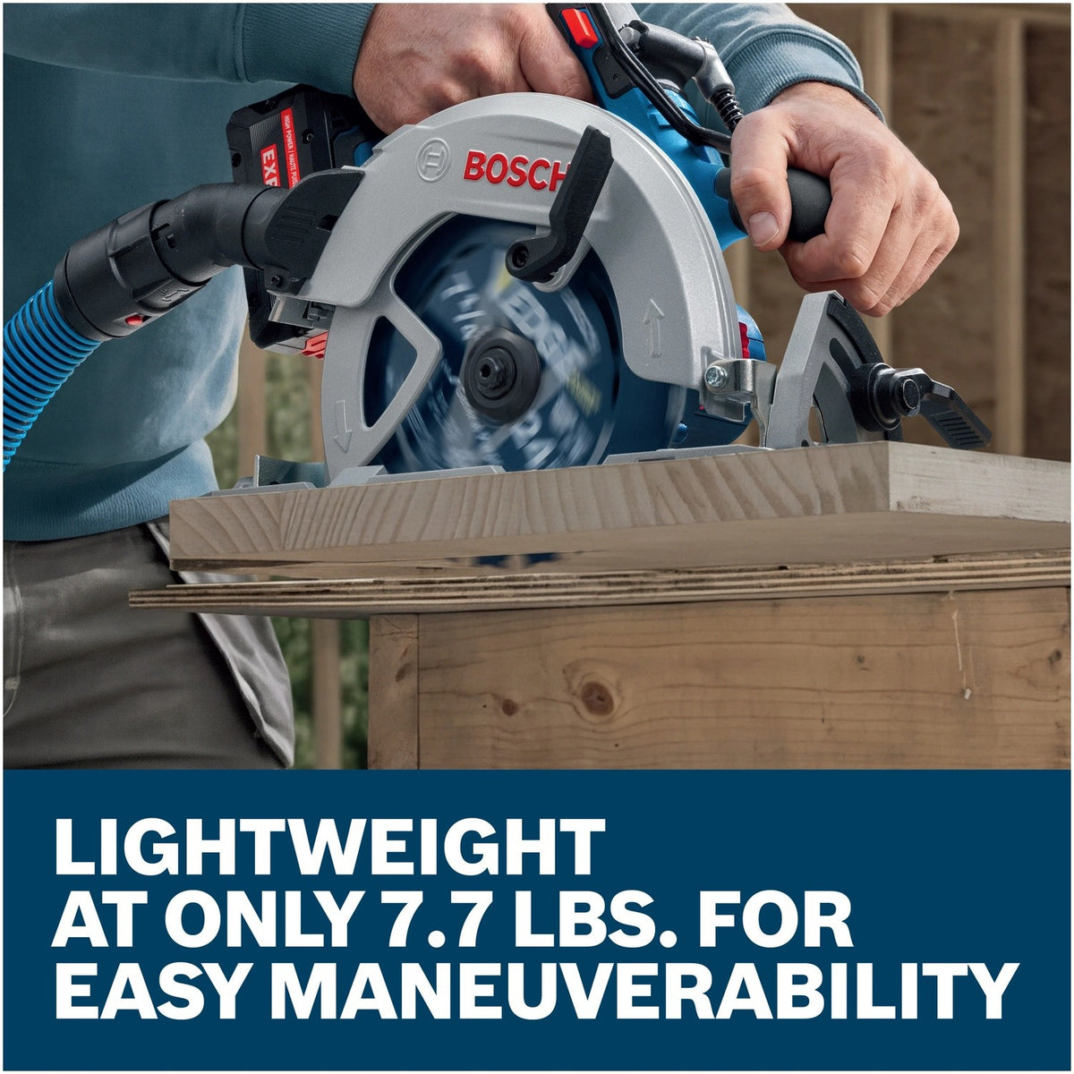 Bosch GKS18V-68-2N 18V Brushless 7-1/4" Circular Saw with 50 Degree Bevel - 4