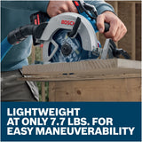 Bosch GKS18V-68-2N 18V Brushless 7-1/4" Circular Saw with 50 Degree Bevel - 4