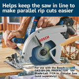 Bosch GKSLPG Blade Left Circular Saw Rip Fence for GKS18V-26L Circular Saw - 3