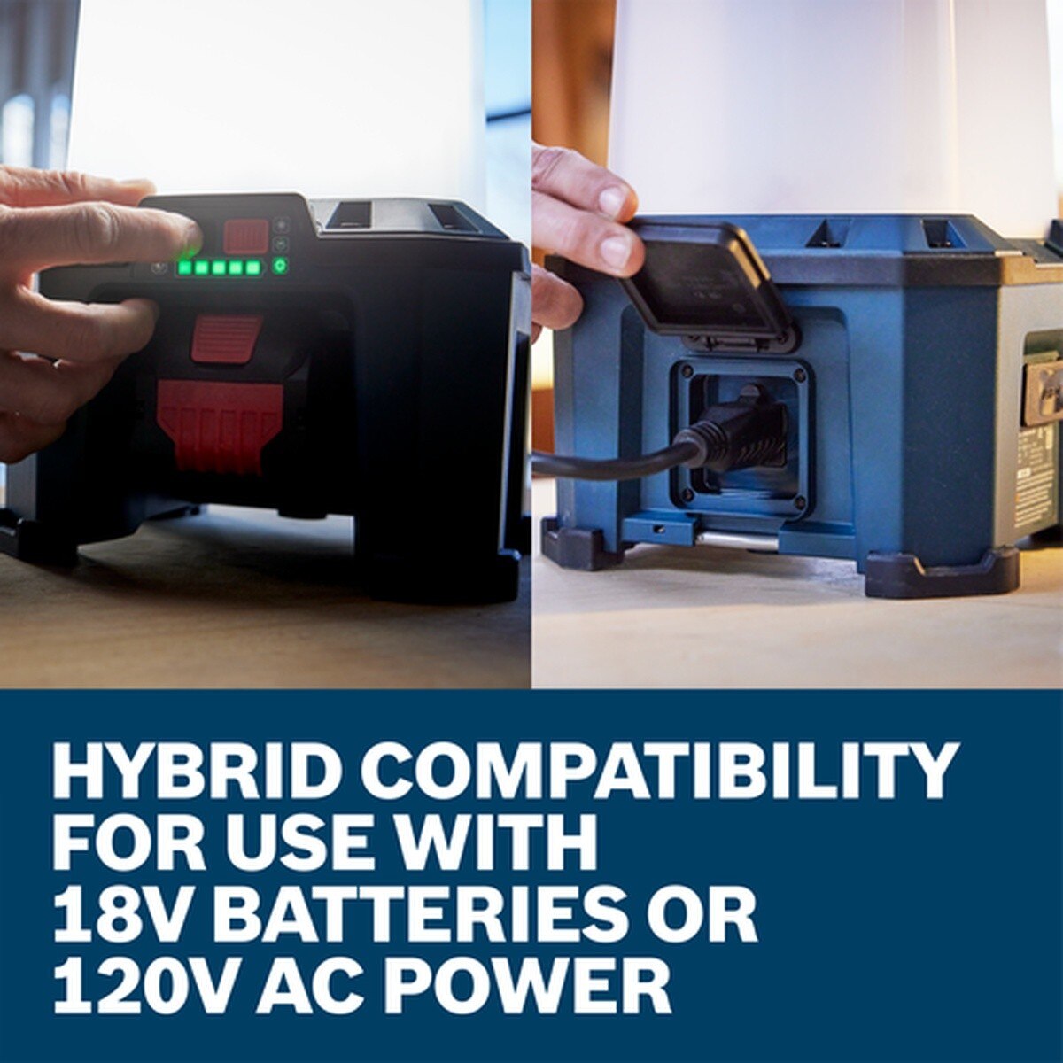 Bosch GLA18VH-7500N 18V Hybrid Area Light Up to 7500 Lumens Bare Tool - 5