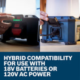 Bosch GLA18VH-7500N 18V Hybrid Area Light Up to 7500 Lumens Bare Tool - 5