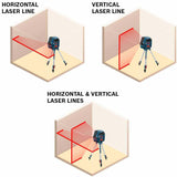 Bosch GLL 55 Self-Leveling Cross-Line Laser - 7