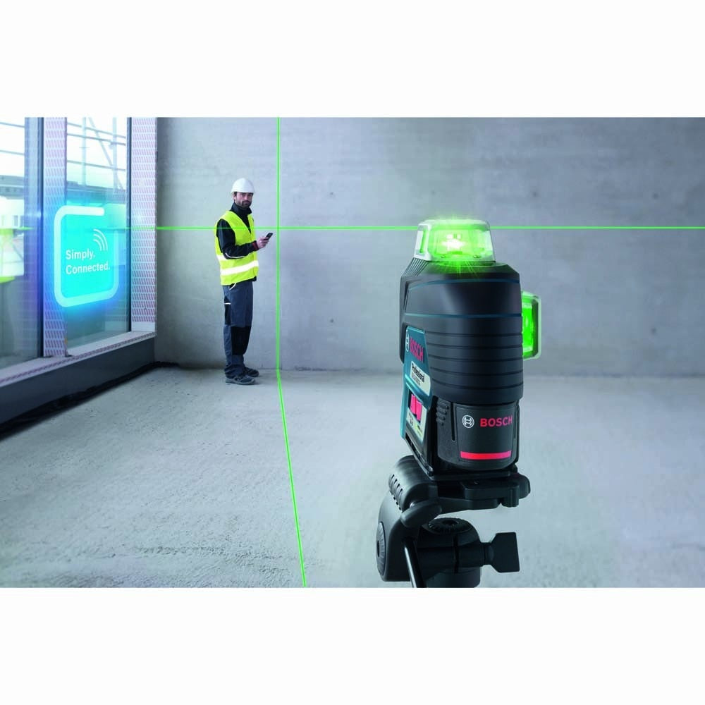 Bosch GLL3-330CG 360° Connected All-In-One Leveling & Alignment-Line Laser - 7