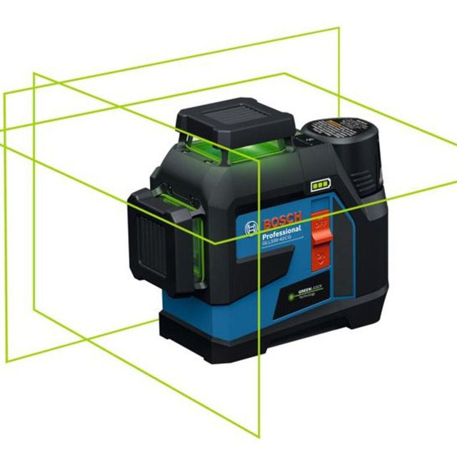 Bosch GLL330-42CGL 330' Green Self-Leveling 3-Plane Laser Level