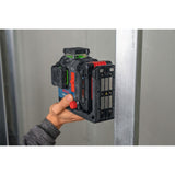 Bosch GLL330-80CGL 18V 360 Degree Connected Green-Beam Three-Plane Leveling and Alignment Laser with (1) 4 Ah Battery - 11