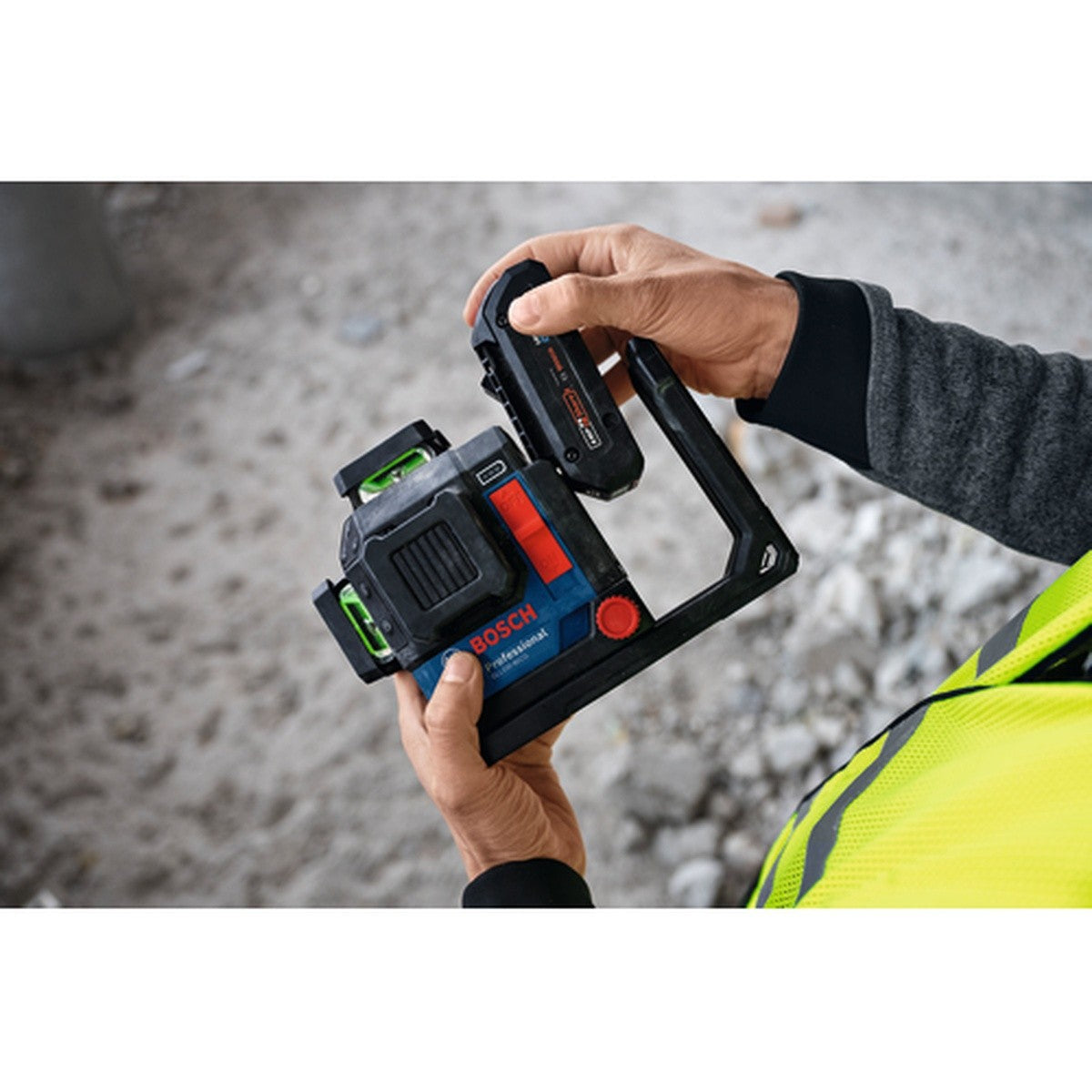 Bosch GLL330-80CGN 18V 360 Degree Connected Green-Beam Three-Plane Leveling and Alignment Laser - 5