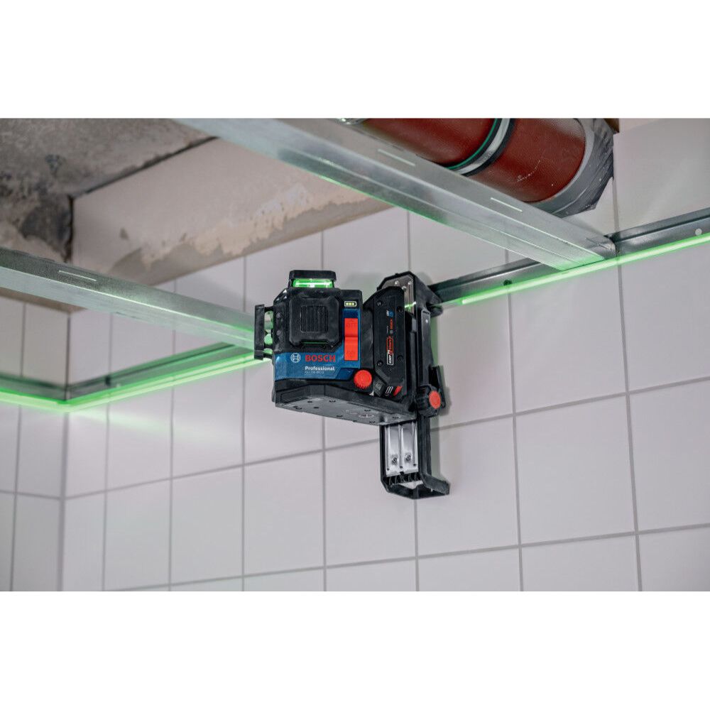 Bosch GLL330-80CGN 18V 360 Degree Connected Green-Beam Three-Plane Leveling and Alignment Laser - 8